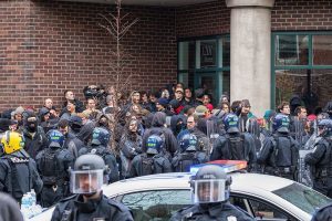 Law enforcement protests